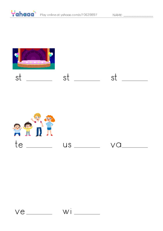 Common Nouns in English: startups 4 PDF worksheet to fill in words gaps