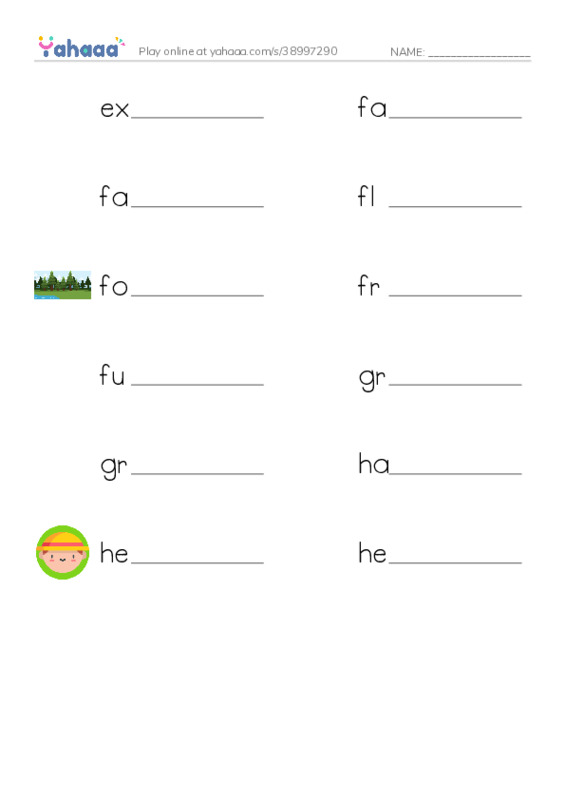 Common Nouns in English: algorithms 4 PDF worksheet writing row