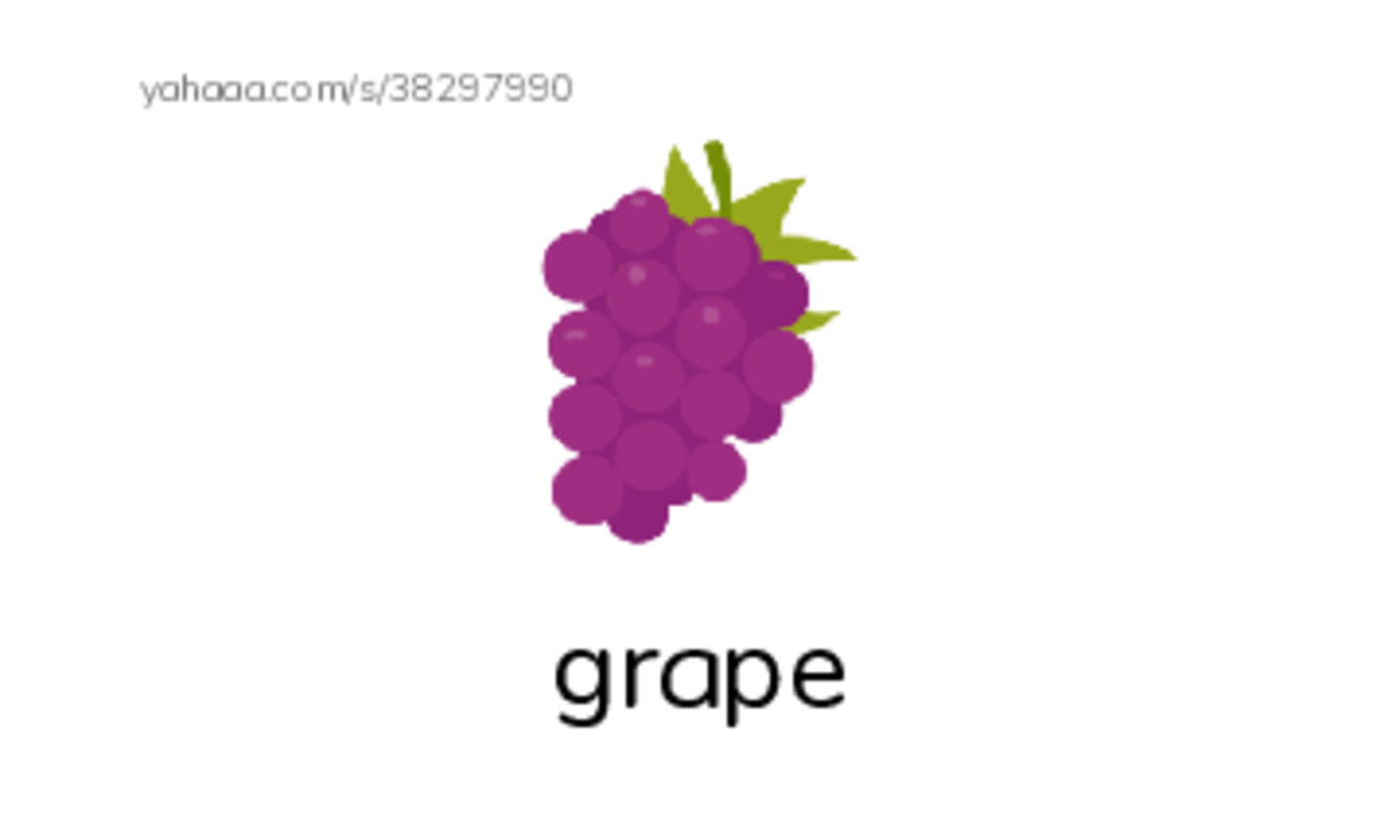 Common Nouns in English: fruit 2 PDF index cards with images