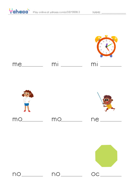 Common Nouns in English: geometry 5 PDF worksheet to fill in words gaps