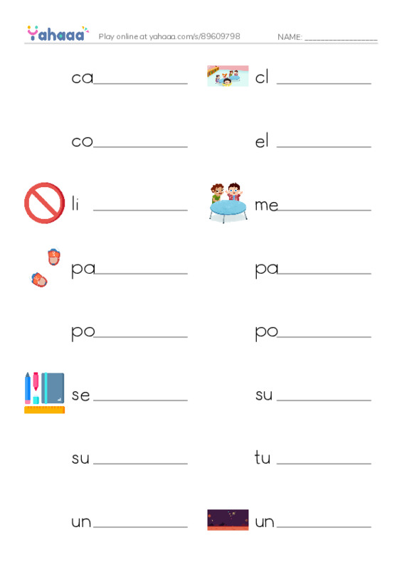 Common Nouns in English: set theory 1 PDF worksheet writing row