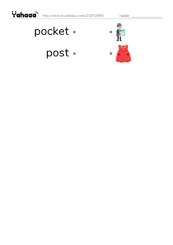 Common Nouns in English: military army 5 PDF link match words worksheet