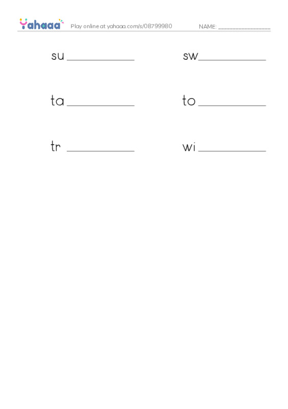 Common Nouns in English: military army 7 PDF worksheet writing row