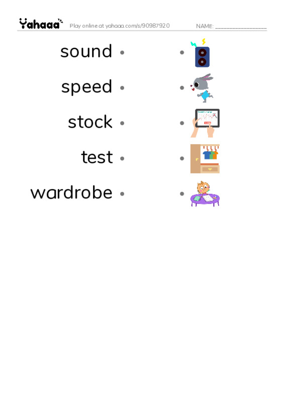 Common Nouns in English: filmmaking 5 PDF link match words worksheet