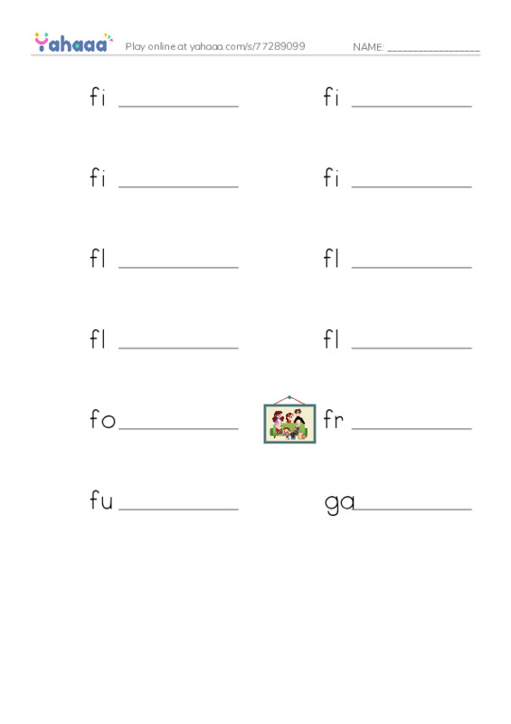 Common Nouns in English: construction 6 PDF worksheet writing row