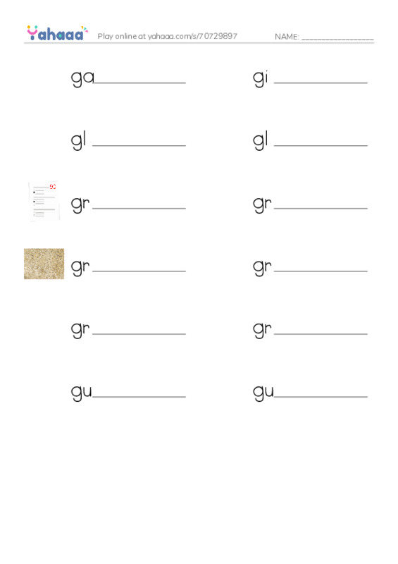 Common Nouns in English: construction 7 PDF worksheet writing row