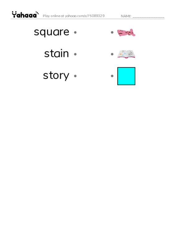 Common Nouns in English: construction 17 PDF link match words worksheet