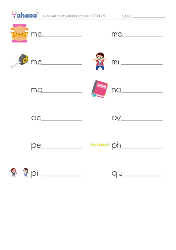 Common Nouns in English: music theory 3 PDF worksheet writing row