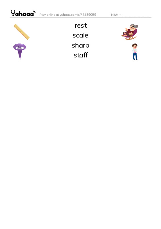 Common Nouns in English: music theory 4 PDF three columns match words