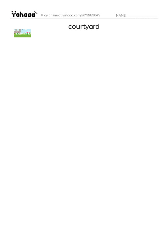 Common Nouns in English: architecture 2 PDF three columns match words