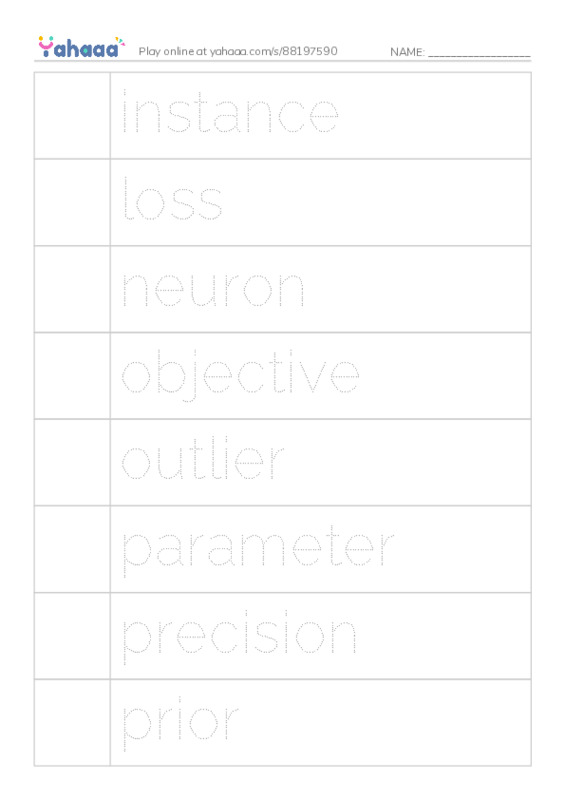 Common Nouns in English: machine learning 4 PDF one column image words