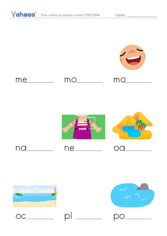 Common Nouns in English: water 4 PDF worksheet to fill in words gaps