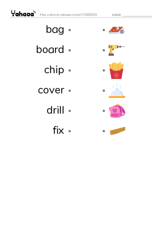 Common Verbs in English: military navy 1 PDF link match words worksheet