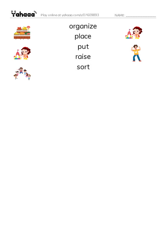 Common Verbs in English: manipulation 2 PDF three columns match words