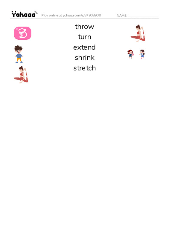 Common Verbs in English: manipulation 3 PDF three columns match words