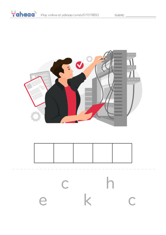 Common Verbs in English: look 1 PDF word puzzles worksheet