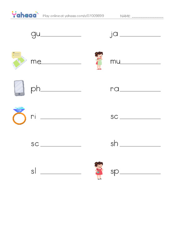 Common Verbs in English: communication 2 PDF worksheet writing row