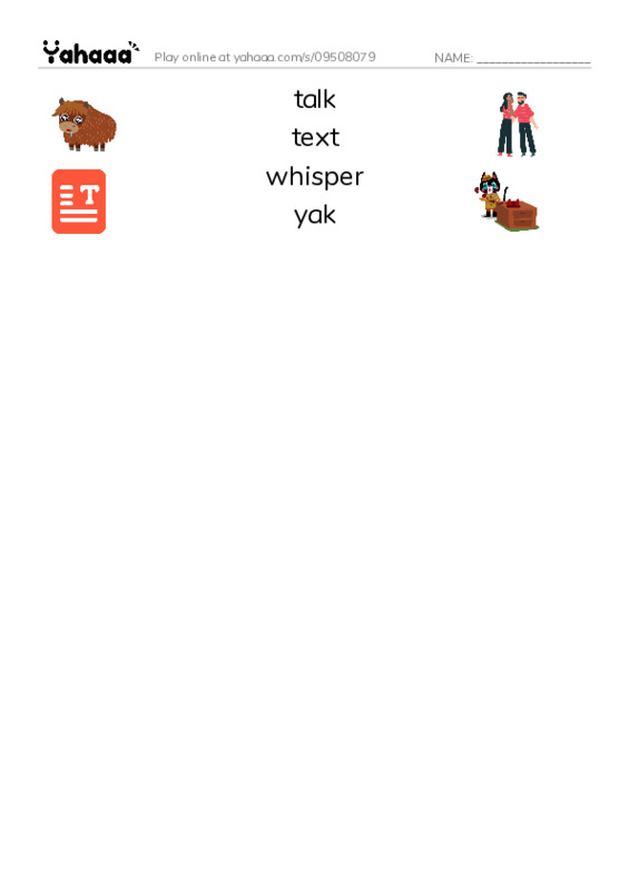 Common Verbs in English: communication 3 PDF three columns match words