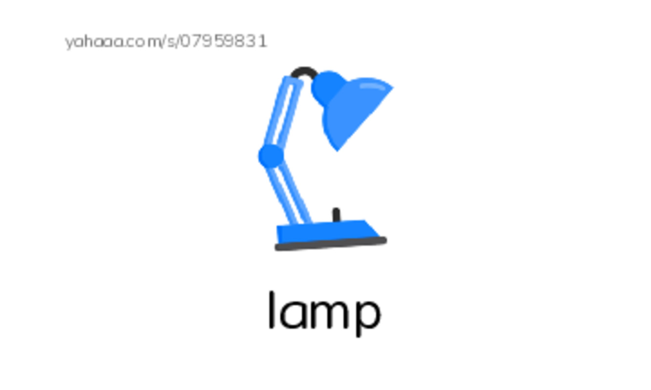 LIving Room PDF index cards with images