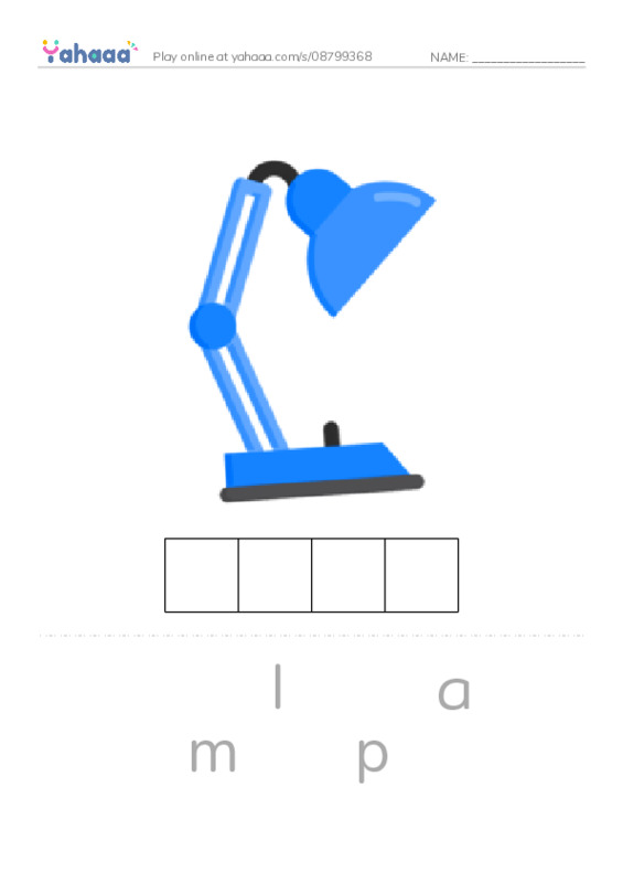 LIving Room PDF word puzzles worksheet