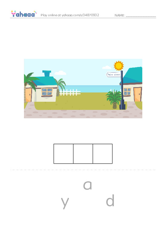 Day and Night PDF word puzzles worksheet