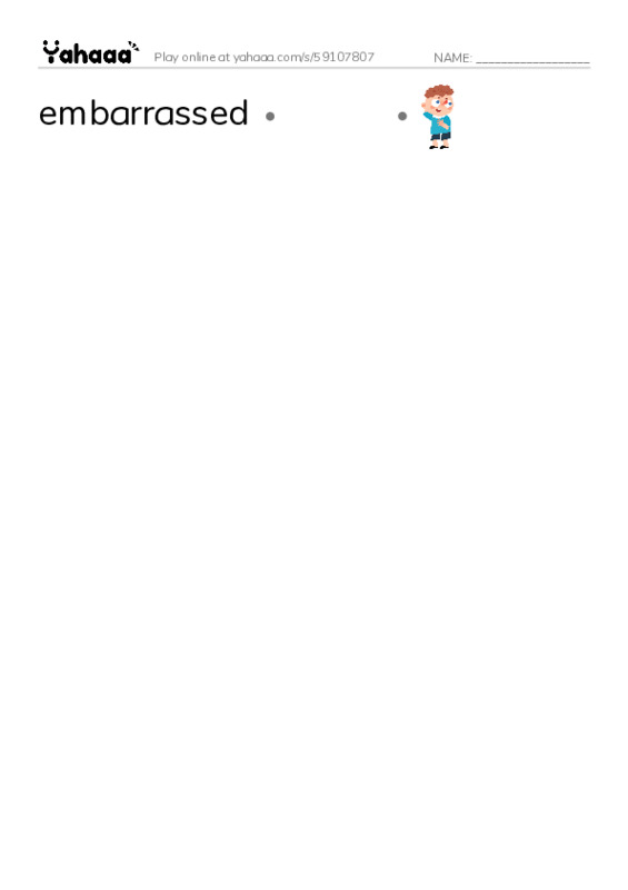 5A CET Unit1 Meeting Challenges Week 4 PDF link match words worksheet