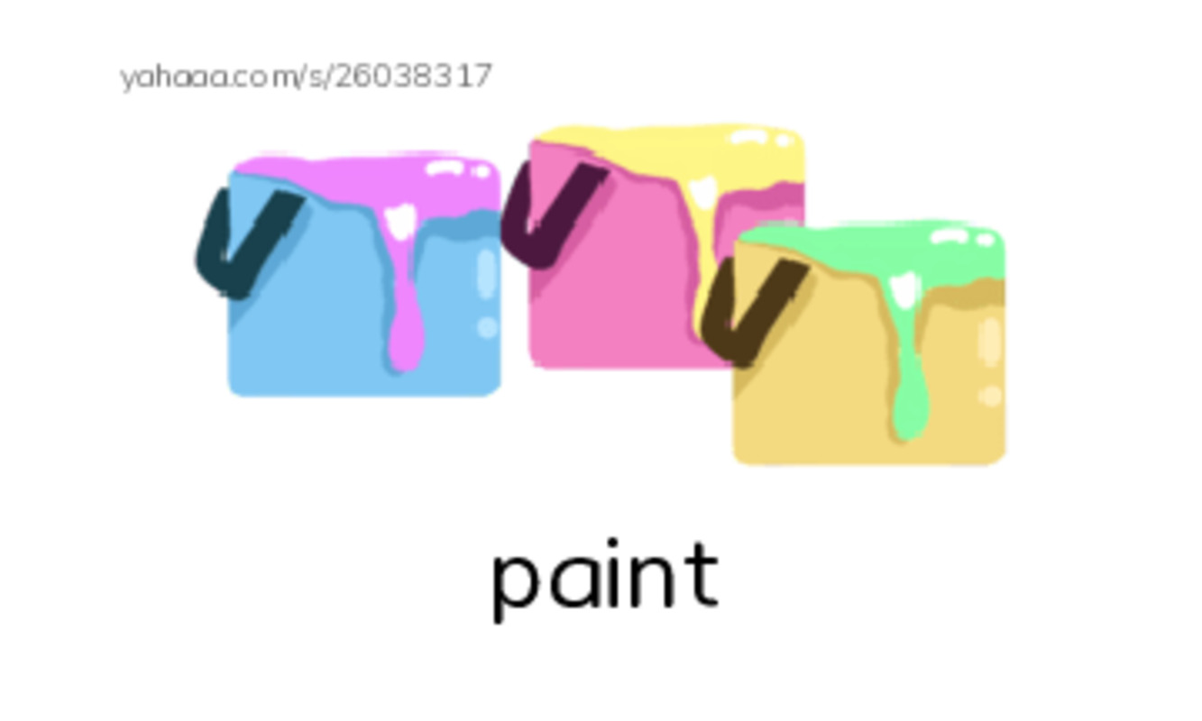 RAZ Vocabulary B: Paint It Purple PDF index cards with images