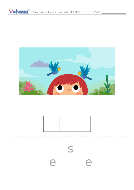 RAZ Vocabulary B: Playful Puppy PDF word puzzles worksheet