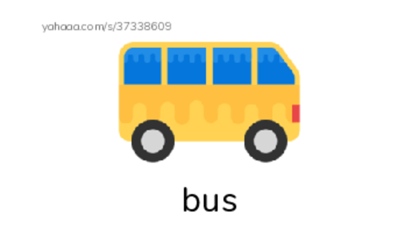 RAZ Vocabulary B: Taking the Bus PDF index cards with images