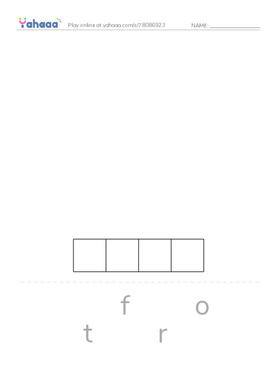 RAZ Vocabulary C: New Again PDF word puzzles worksheet