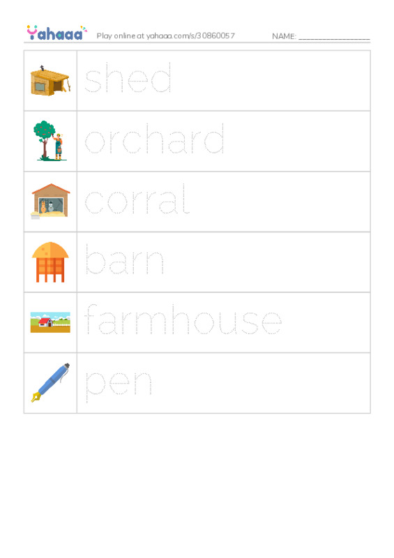 RAZ Vocabulary D: Country Places PDF one column image words