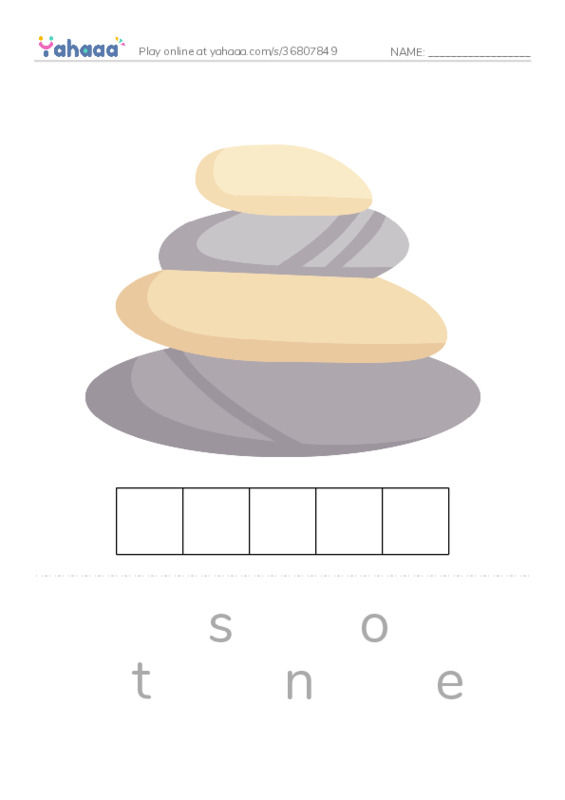 RAZ Vocabulary D: Stone Soup PDF word puzzles worksheet