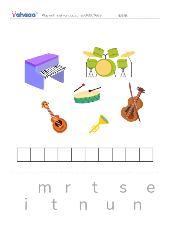 RAZ Vocabulary E: Stop Snoring PDF word puzzles worksheet