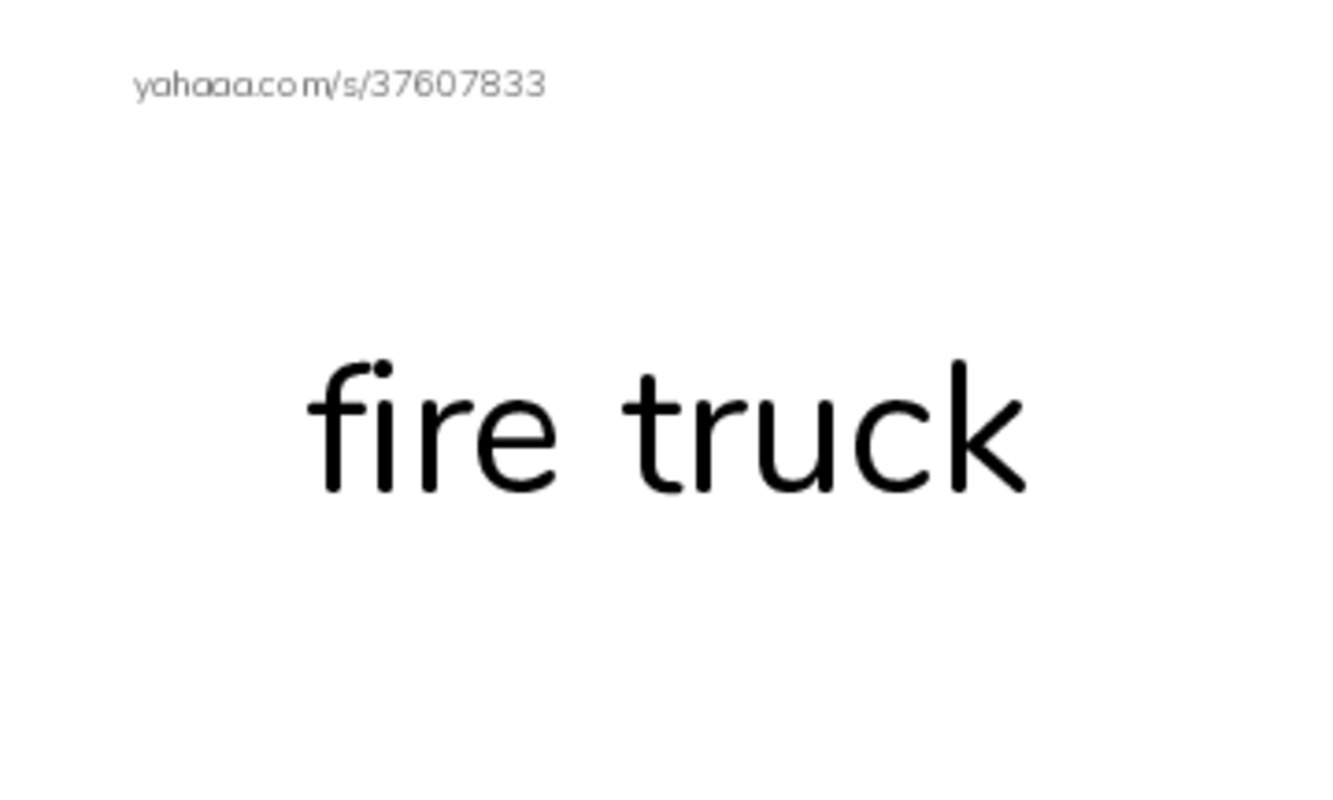 RAZ Vocabulary F: Trucking PDF index cards with images