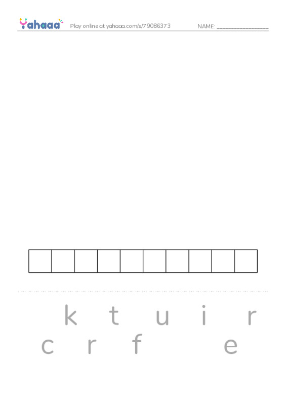 RAZ Vocabulary F: Trucking PDF word puzzles worksheet