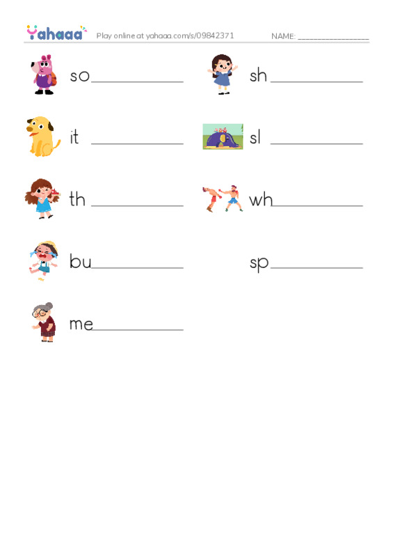 RAZ Vocabulary G: Penny the Rude Penguin PDF worksheet writing row