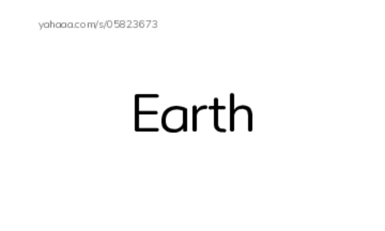 RAZ Vocabulary H: Earths Water PDF index cards word only