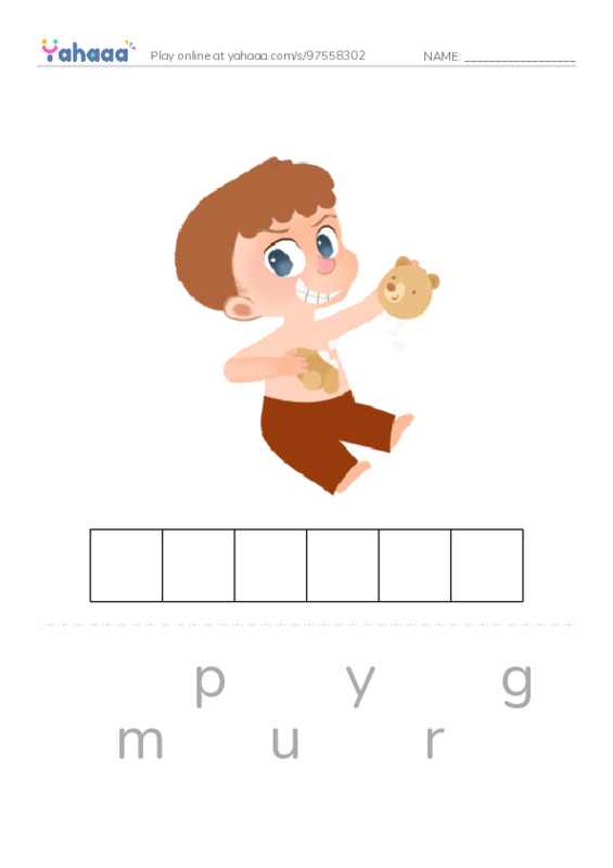 RAZ Vocabulary H: Grasshoppers Gross Lunch PDF word puzzles worksheet