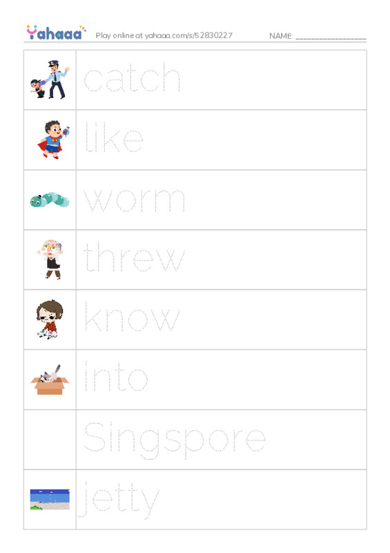 RAZ Vocabulary H: Wings Visit to Singapore PDF one column image words