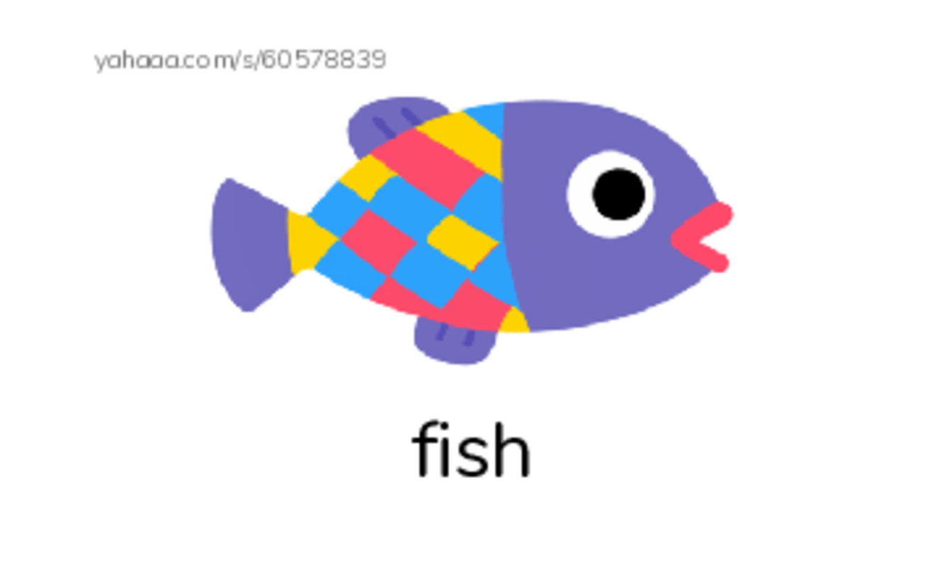RAZ Vocabulary I: Is That a Fish PDF index cards with images