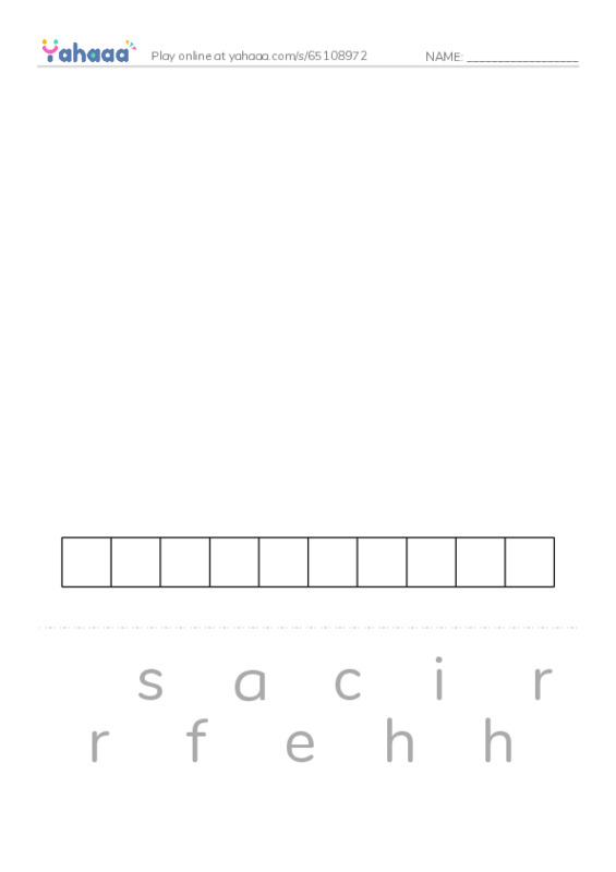 RAZ Vocabulary J: Wonders of Nature2 PDF word puzzles worksheet