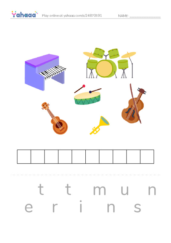 RAZ Vocabulary K: Hugs for Daddy PDF word puzzles worksheet