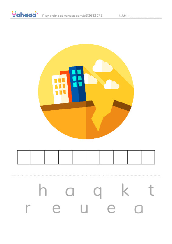 RAZ Vocabulary K: Japan PDF word puzzles worksheet