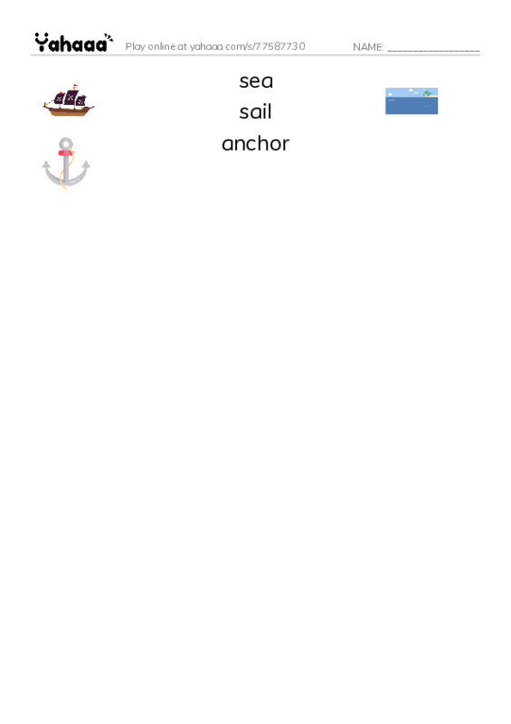 RAZ Vocabulary K: Ratty Rats PDF three columns match words