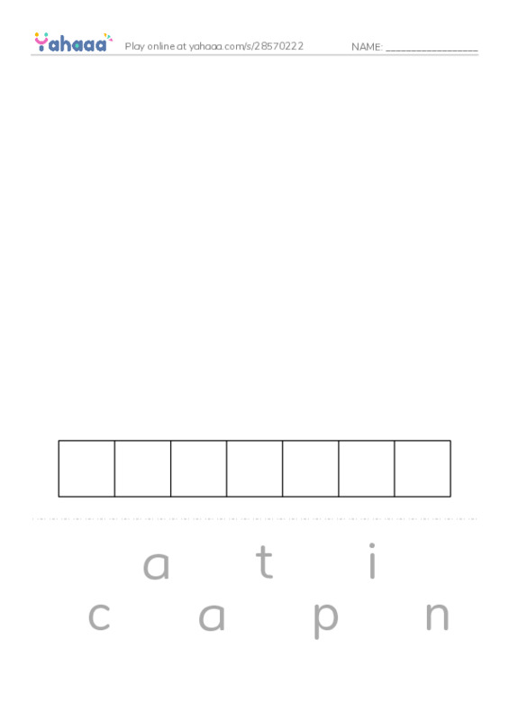 RAZ Vocabulary K: Ratty Rats PDF word puzzles worksheet