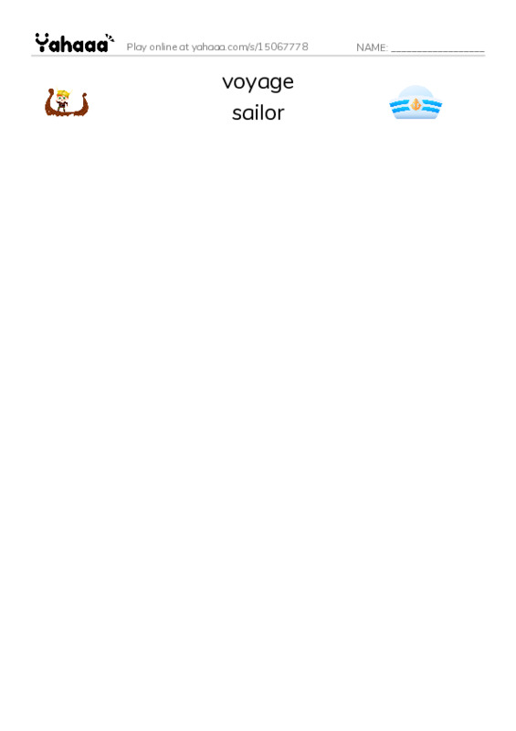 RAZ Vocabulary K: Ratty Rats2 PDF three columns match words