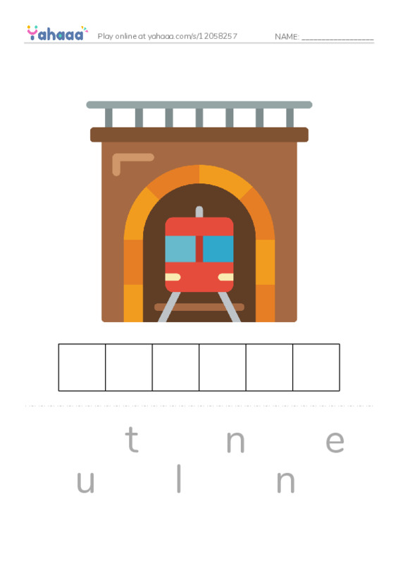 RAZ Vocabulary K: What Lives in This Hole PDF word puzzles worksheet