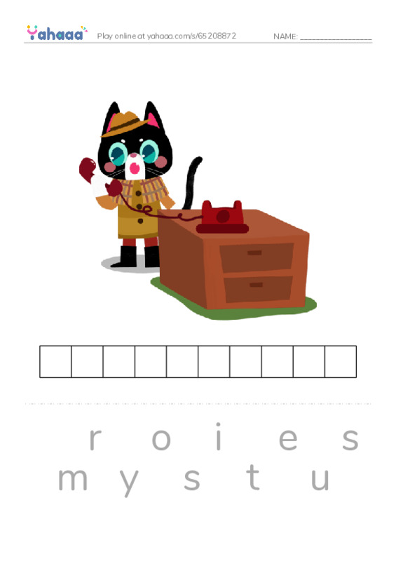 RAZ Vocabulary L: Owls Overhead PDF word puzzles worksheet