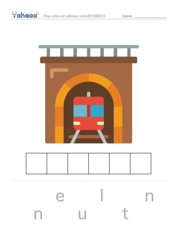 RAZ Vocabulary L: The Igloo2 PDF word puzzles worksheet