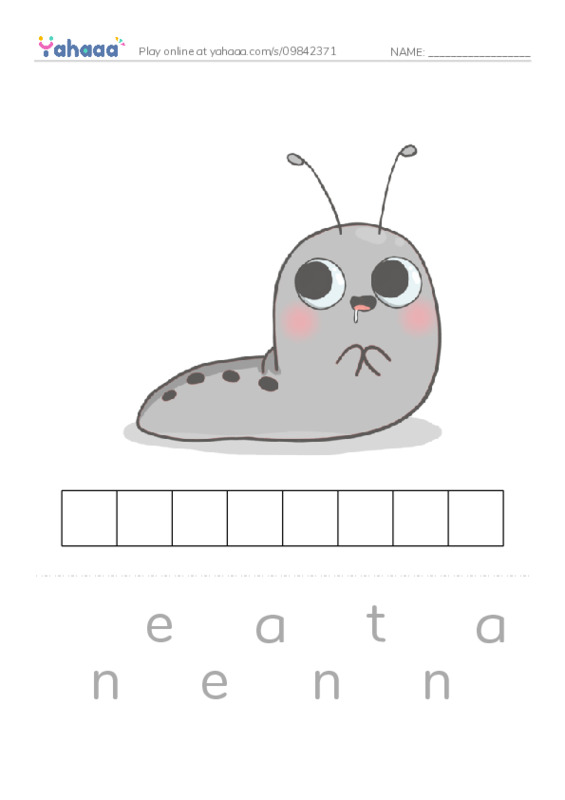 RAZ Vocabulary M: Hermit Crabs PDF word puzzles worksheet